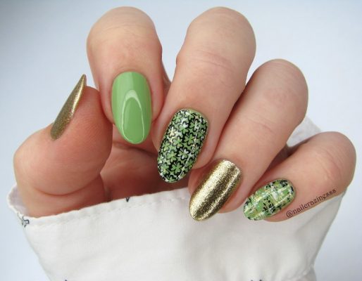 st patrick's day nails designs