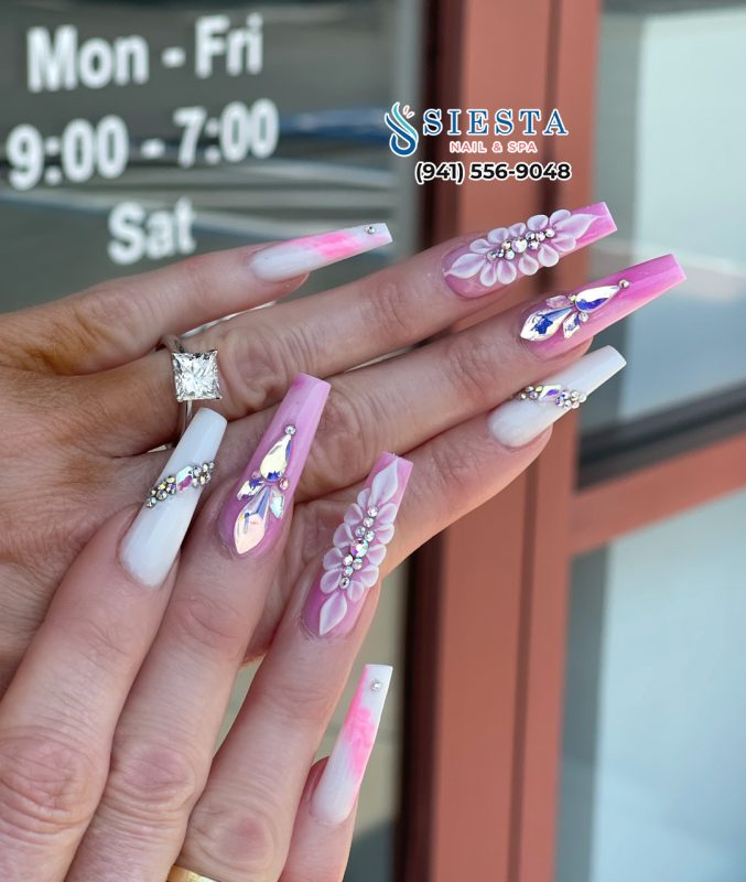 50 Best Summer Nails To Try in 2023 : Chrome + 3D Nail Art-nlmtdanang.com.vn