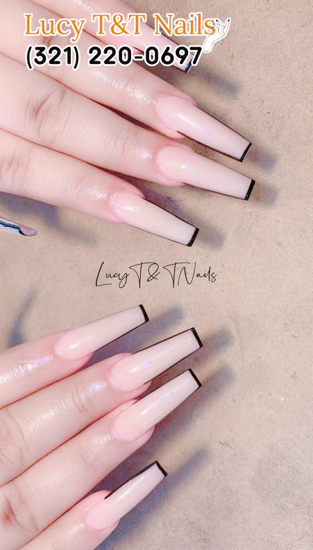 40 Stylish French Tip Nails for Any Nail Shape : Soft Pink French Tip Nails  I Take You | Wedding Readings | Wedding Ideas | Wedding Dresses | Wedding  Theme