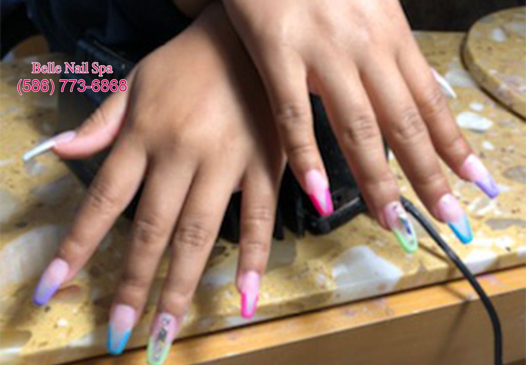 belle nail spa Michigan