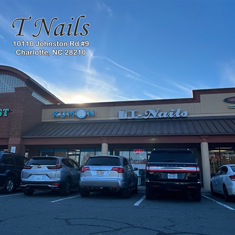 Front of T Nails Charlotte, NC 28210