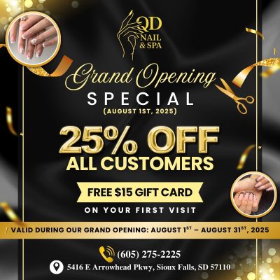 QD Nail & Spa – Nail salon in Sioux Falls, SD 57110