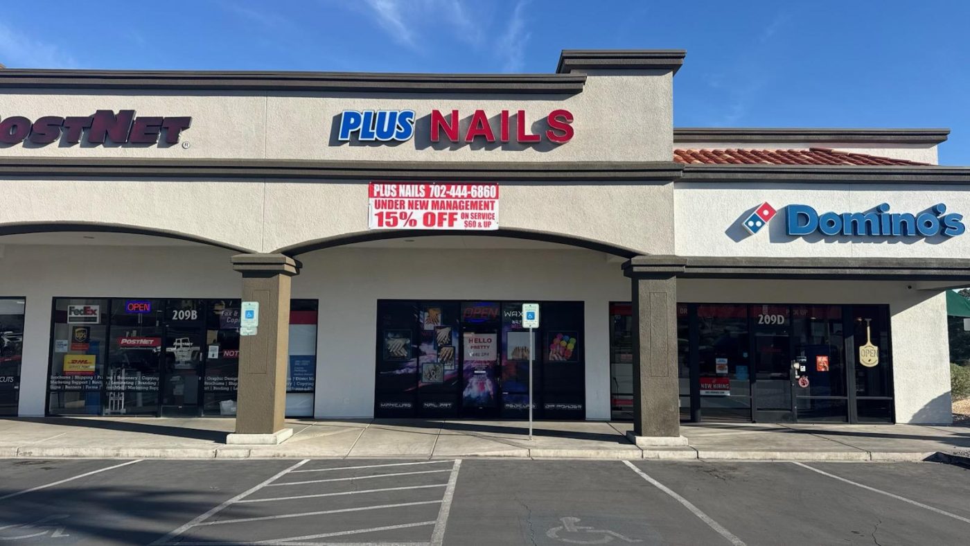 Plus Nails Salon in Henderson, NV 89012 is Now Under New Management - New Begin 2026