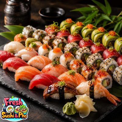 Roll Into Flavor: Fresh, Handcrafted Basic Sushi Rolls at Fresh Sushi & Pho Restaurant Tucson, AZ 85710