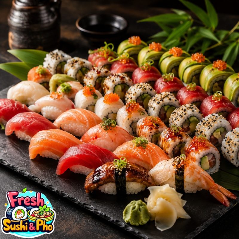 Roll Into Flavor: Fresh, Handcrafted Basic Sushi Rolls at Fresh Sushi & Pho Restaurant Tucson, AZ 85710